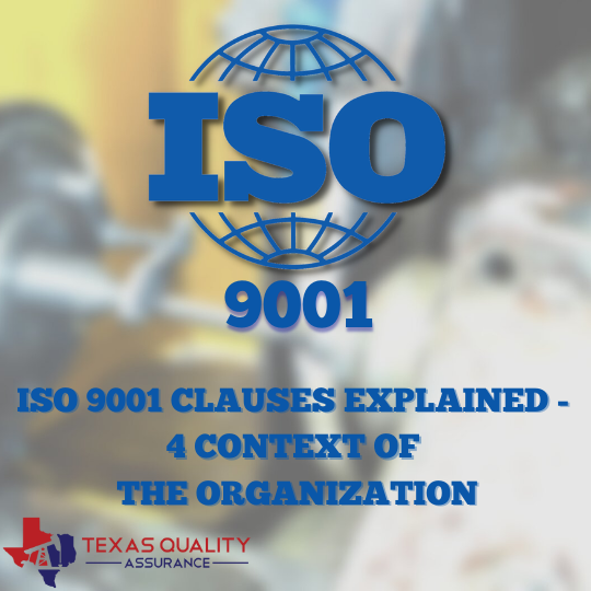 ISO 9001 Clauses Explained - 4 Context of the organization