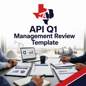 API Q1 Management Review Template Texas Quality Assurance API Q1 management review template