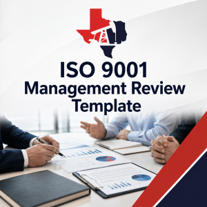 ISO 9001 Management Review Template Texas Quality Assurance ISO 9001 management review template