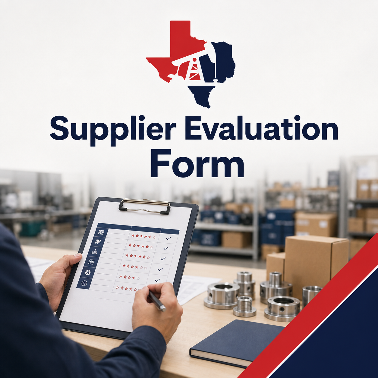 Texas Quality Assurance supplier evaluation form
